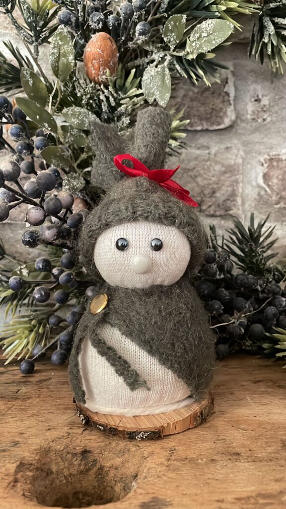 Léonie - bonhomme de neige crochet - Atelier des Rêves