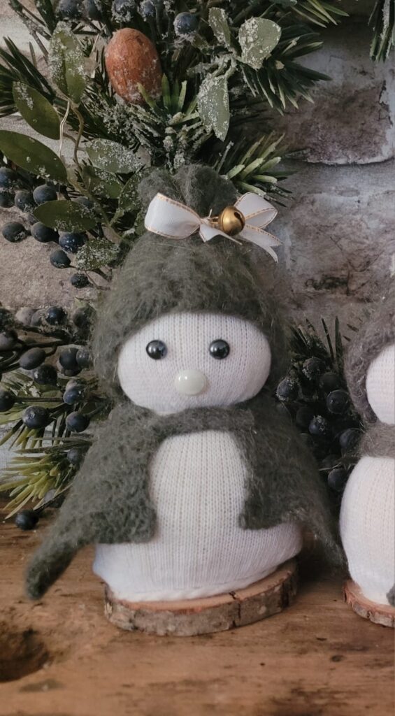 Marius - bonhomme de neige crochet - Atelier des Rêves