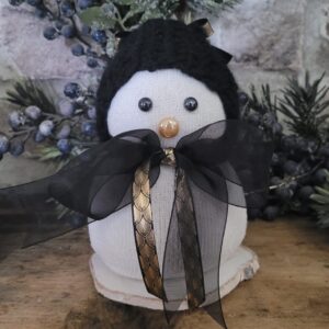 Sylvestre - bonhomme de neige crochet - Atelier des Rêves